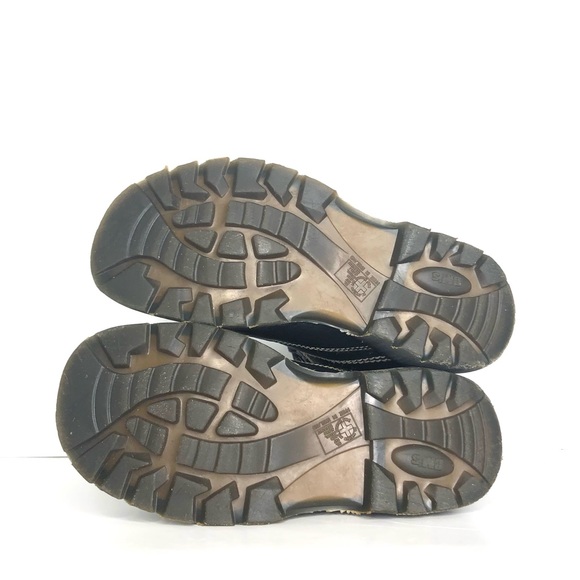 Vintage Dr Martens Made In England 8A07 Lowtop Lace Up Boots Women’s 7 Shoes - Picture 11 of 12